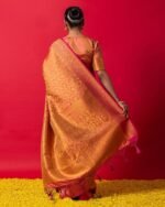 Women Printed Silk Saree - Image 3