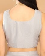 Women Pre-Stitched Saree with Blouse Piece - Image 5