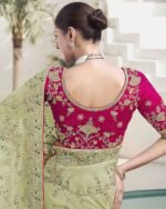 Women Premium Fashion Ethnic Saree - Image 3